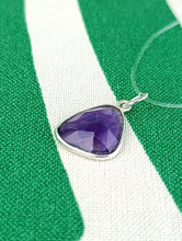 Cargar imagen en el visor de la galería, Colgante Amatista Plata Mod 3
