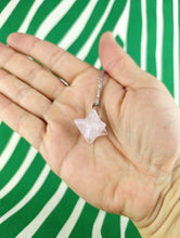 Cargar imagen en el visor de la galería, Colgante Mercaba Cuarzo Rosa Pequeño Mod 2
