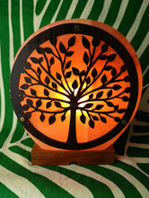 Cargar imagen en el visor de la galería, Lampara de Sal Arbol de la Vida

