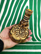 Cargar imagen en el visor de la galería, Oferta Quemador Reflujo Madera Arbol + Incienso Reflujo Regalo
