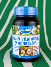 Cargar imagen en el visor de la galería, Multivitaminas y Minerales 60 comprimidos
