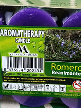 Cargar imagen en el visor de la galería, Oferta Pack 8 Velas Taco Perfumadas Aroma Romero
