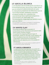 Cargar imagen en el visor de la galería, Arcilla Blanca 250 grs Soria Natural
