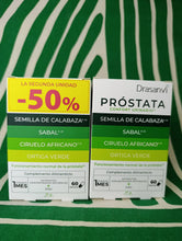 Cargar imagen en el visor de la galería, Oferta Prostata Confort Urinario Drasanvi 60 +60 capsulas
