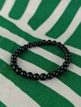 Cargar imagen en el visor de la galería, Pulsera Turmalina Negra 6 mm
