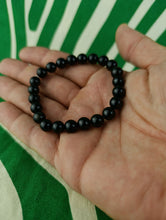 Cargar imagen en el visor de la galería, Pulsera Turmalina Negra 8 mm
