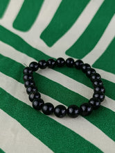 Cargar imagen en el visor de la galería, Pulsera Turmalina Negra 8 mm
