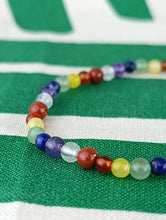 Cargar imagen en el visor de la galería, Pulsera 7 chakras 4 mm
