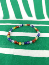 Cargar imagen en el visor de la galería, Pulsera 7 chakras 4 mm
