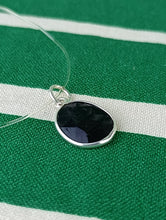 Cargar imagen en el visor de la galería, Colgante Turmalina Negra Plata Mod. 6
