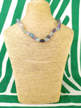 Cargar imagen en el visor de la galería, Collar / Gargantilla Fluorita Nuggets

