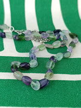 Cargar imagen en el visor de la galería, Collar / Gargantilla Fluorita Nuggets
