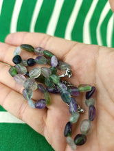 Cargar imagen en el visor de la galería, Collar / Gargantilla Fluorita Nuggets
