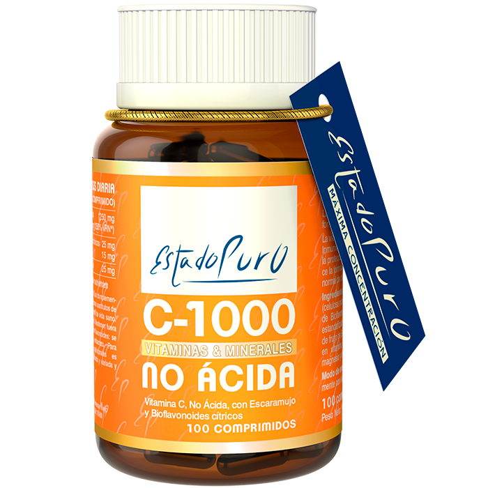 Vitamina C No Acida 100 comprimidos