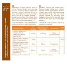 Cargar imagen en el visor de la galería, Cúrcuma (complex) 10.000 mg. 60 cápsulas vegetales
