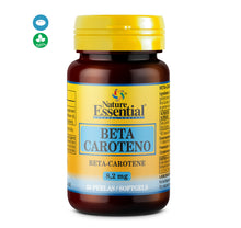 Cargar imagen en el visor de la galería, Beta-caroteno 50 perlas Nature Essential
