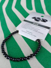 Cargar imagen en el visor de la galería, Pulsera Onix Negro 4 mm
