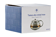 Cargar imagen en el visor de la galería, Tetera Cristal Inoxidable 600 ml
