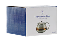 Cargar imagen en el visor de la galería, Tetera Cristal Inoxidable 1050 ml
