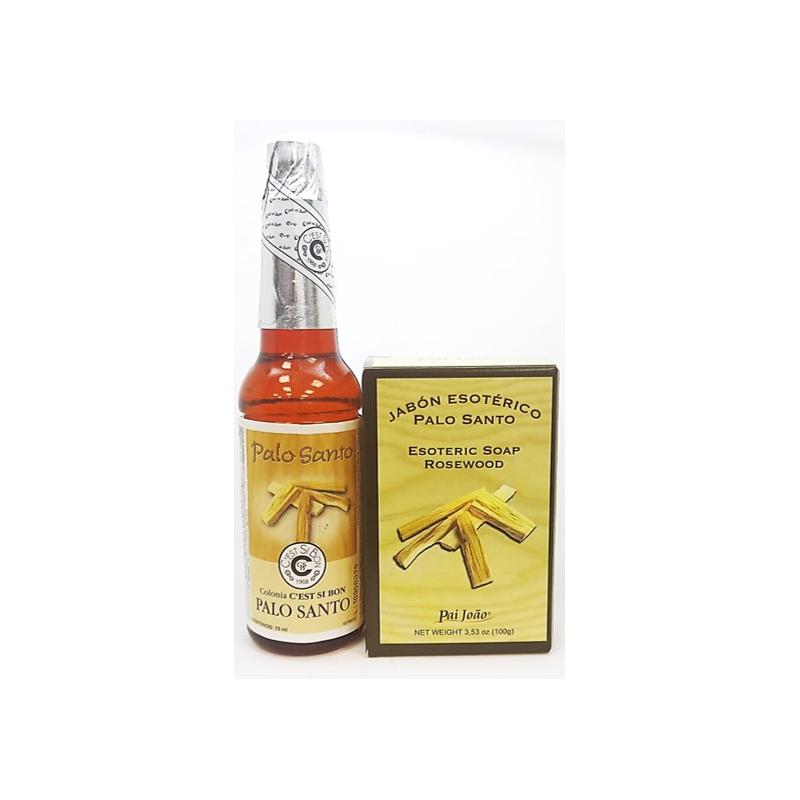 Pack Jabon de Palo Santo + Colonia Palo Santo 70 ml