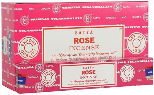 Incienso Rosa Satya 15 grs