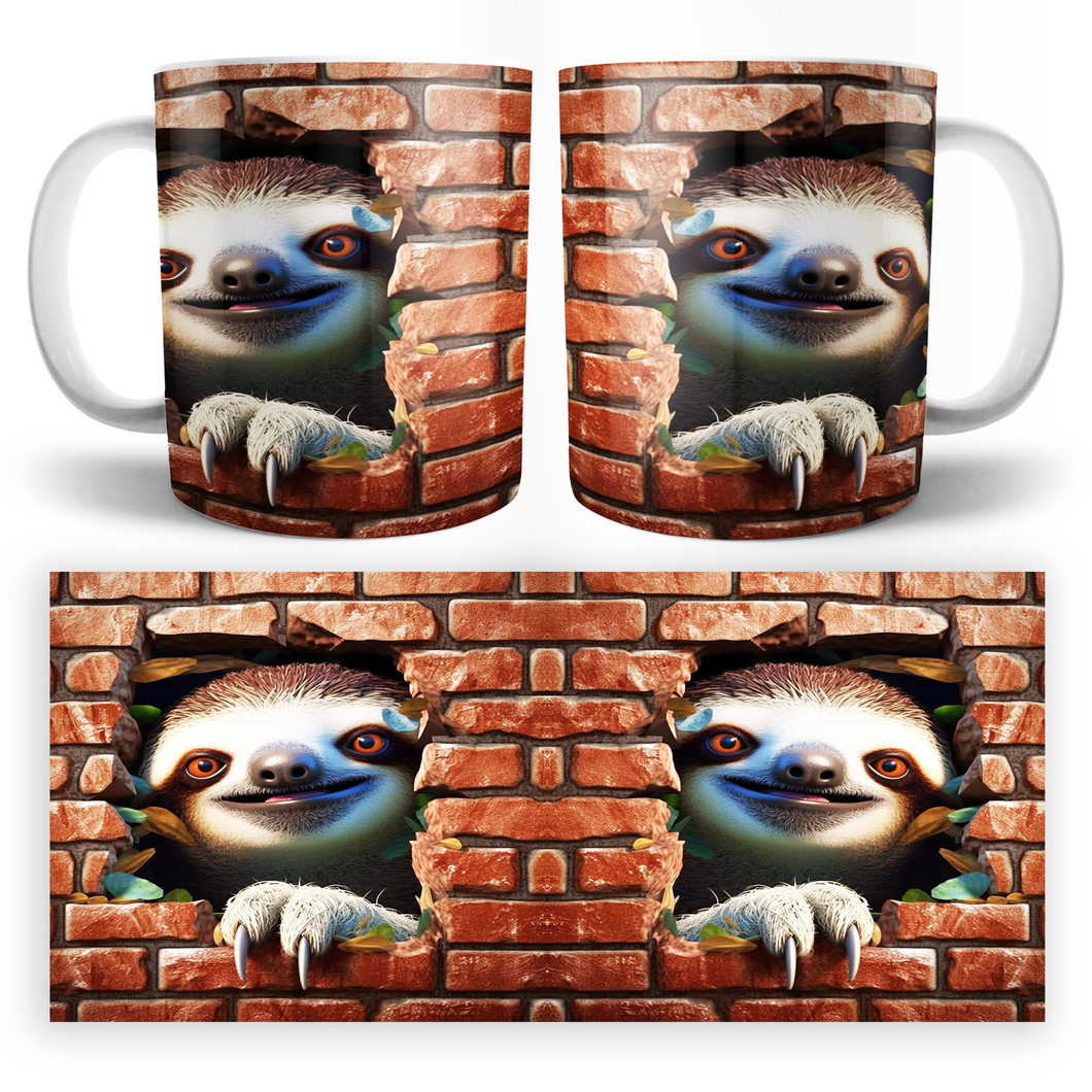 Taza Perezoso 3D Mod. 5