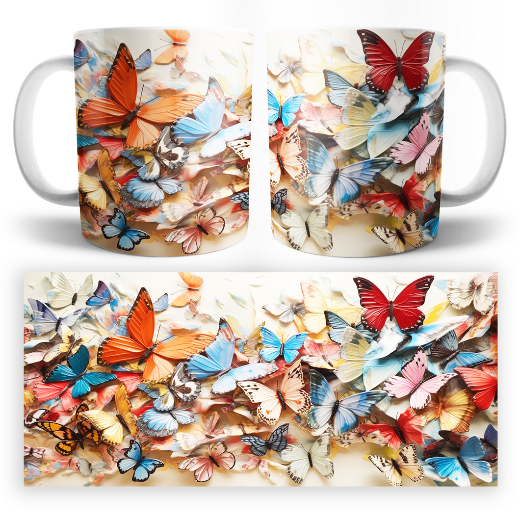 Taza Mariposa Mod. 4