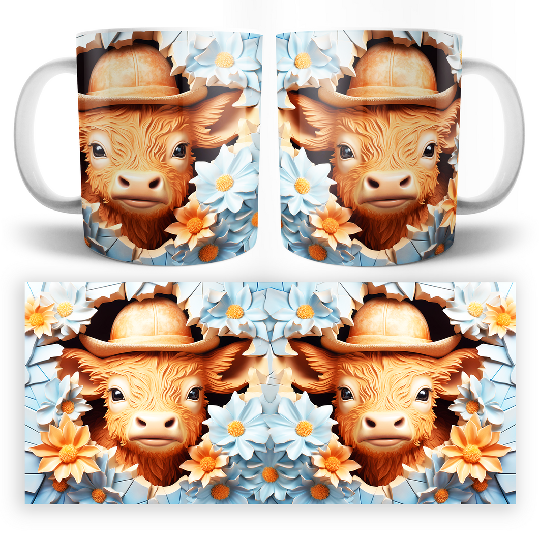 Taza Vaca 3D Mod. 1