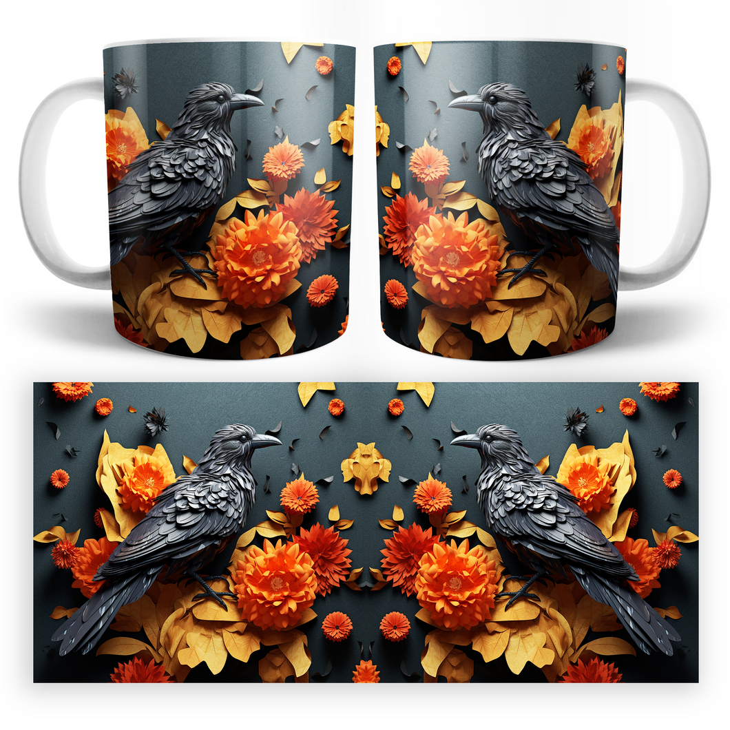 Taza Pajaros 3D Mod. 4