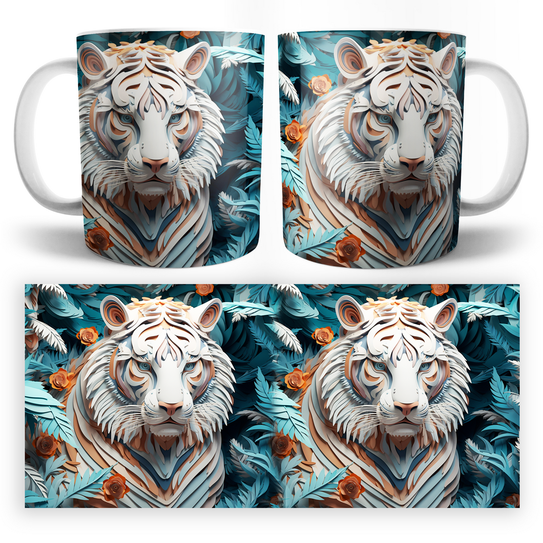 Taza Tigre 3D Mod. 1