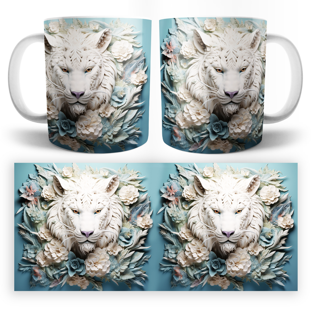 Taza Tigre 3D Mod. 2