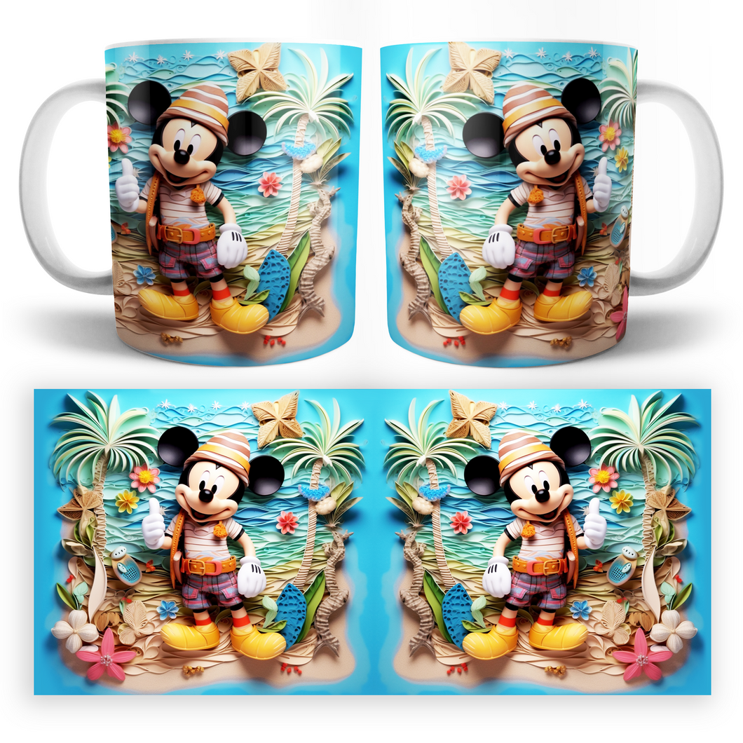 Taza Mickey Mouse 3D