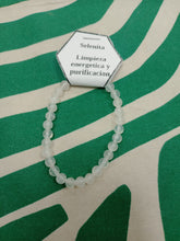 Cargar imagen en el visor de la galería, Pulsera Selenita 6 mm
