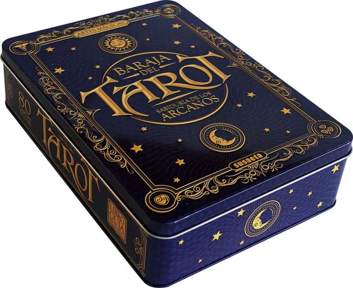 Baraja del tarot (Caja Metalica)