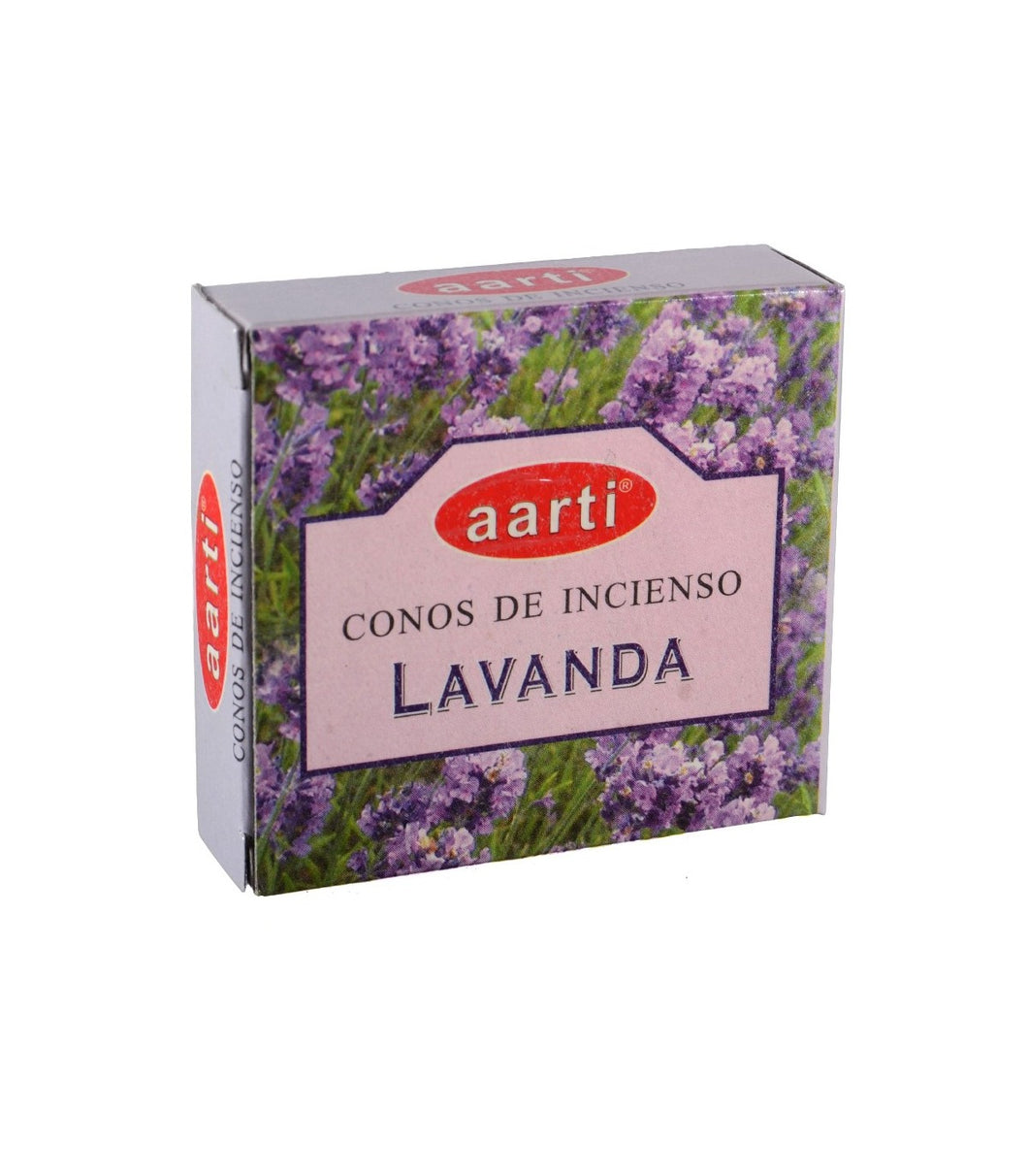 Incienso Conos Lavanda 12 unidades