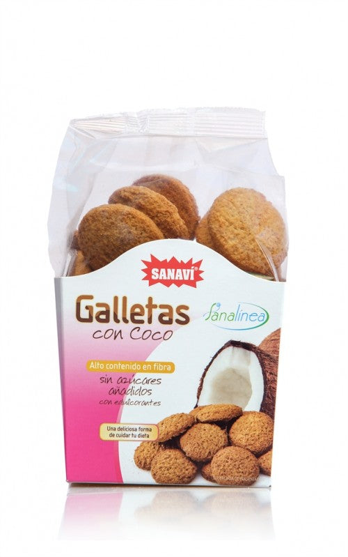 Galletas con Coco Sin Azúcar 250 Grs