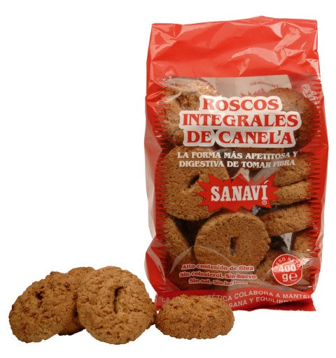 Roscos Integrales Canela Sanavi 400 grs