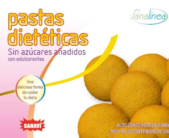 Pastas Dieteticas Limon 240 grs (Sin azucar)