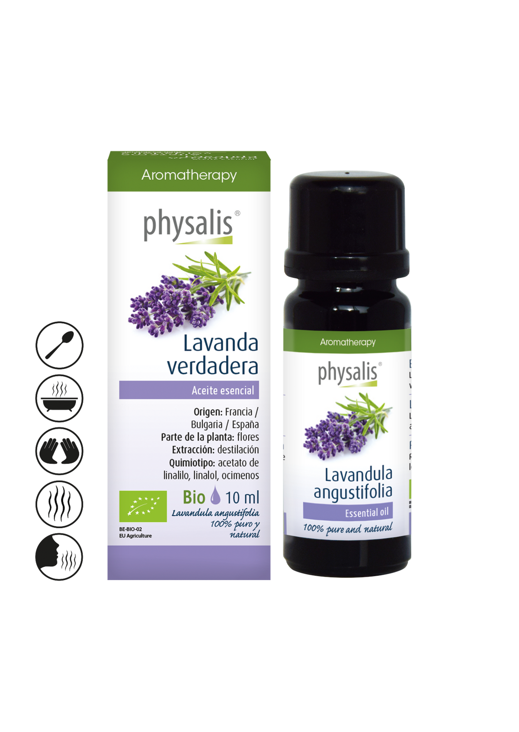 Aceite Esencial de Lavanda verdadera (Lavandula angustifolia) 30 ml