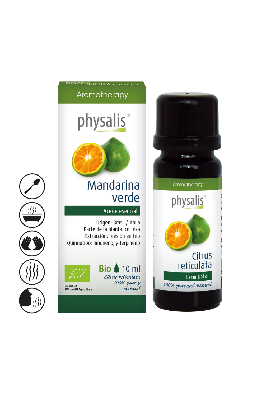 Aceite Esencial de Mandarina Verde 10 ml