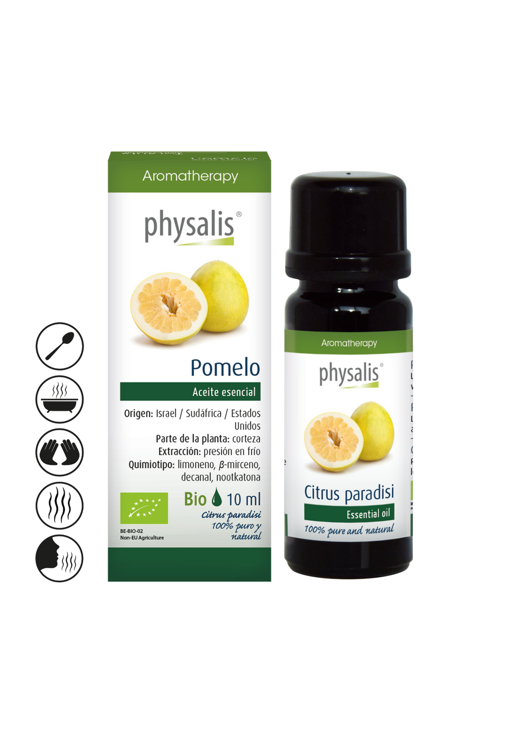 Aceite esencial de Pomelo (Citrus paradisi) 10 ml