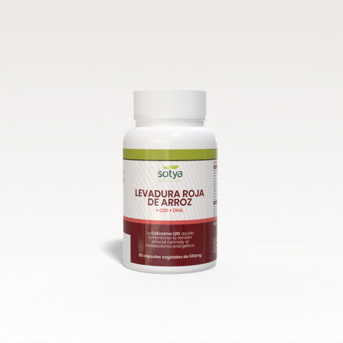 Levadura de Arroz Rojo + Q10 + DHA 60 Capsulas