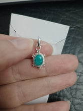 Cargar imagen en el visor de la galería, Colgante Plata Esmeralda Mod 1
