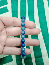 Cargar imagen en el visor de la galería, Pulsera Jade Azul 8 mm
