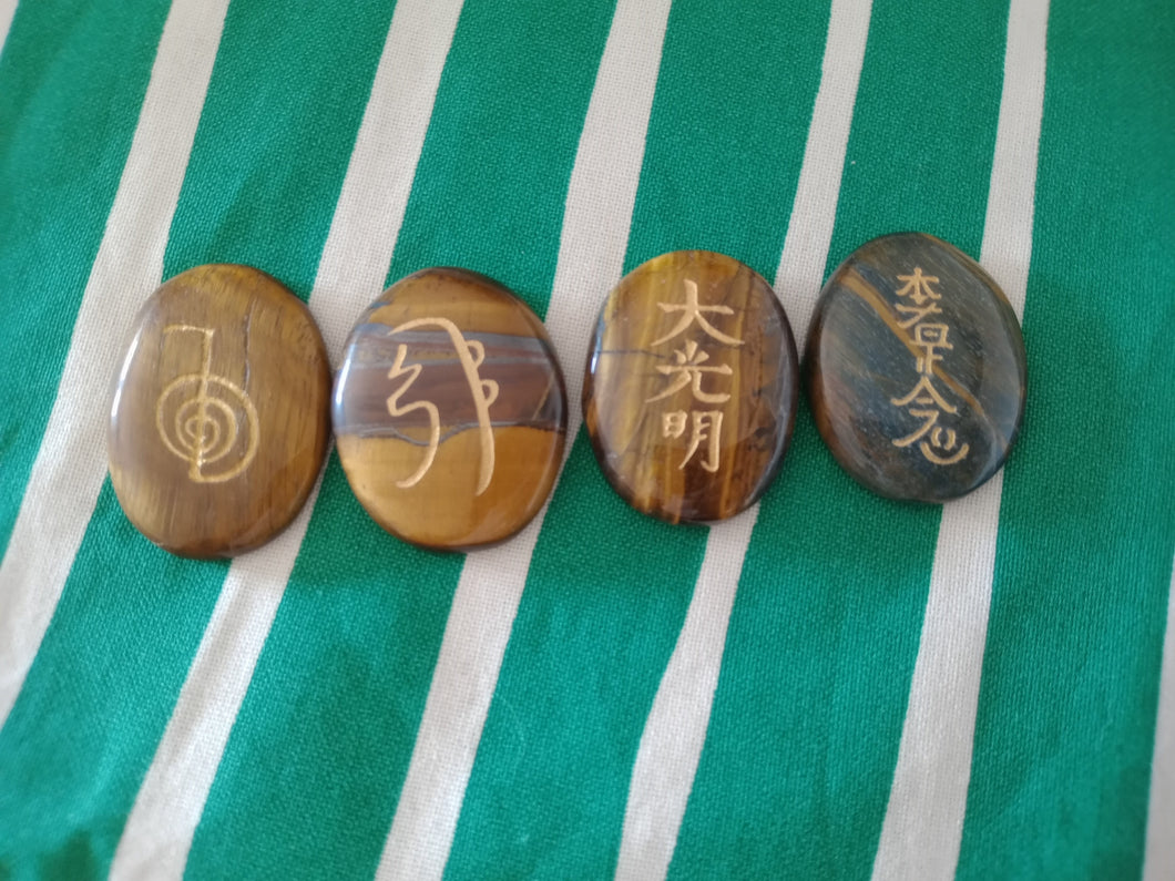 Juego Reiki Ojo de Tigre Mod. 1