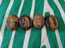 Cargar imagen en el visor de la galería, Juego Reiki Ojo de Tigre Mod. 2
