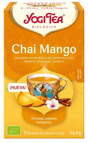 Yogi Tea Chai Mango 17 Bolsitas