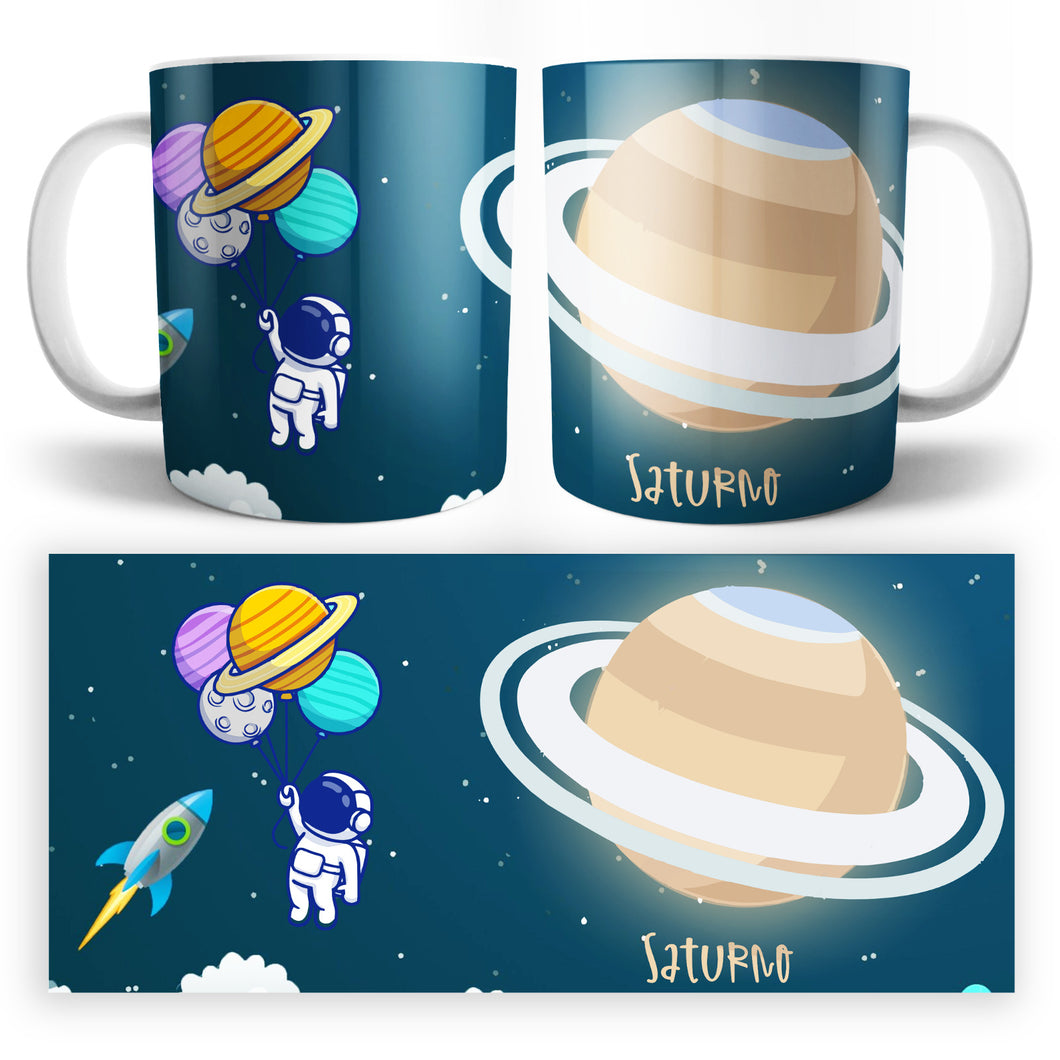 Taza Colección Universo: Saturno