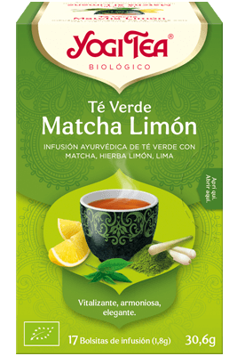 Yogi Tea Te verde Matcha 17 sobrecitos
