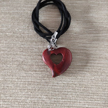 Cargar imagen en el visor de la galería, Colgante Jaspe Rojo Corazon Mod. 1
